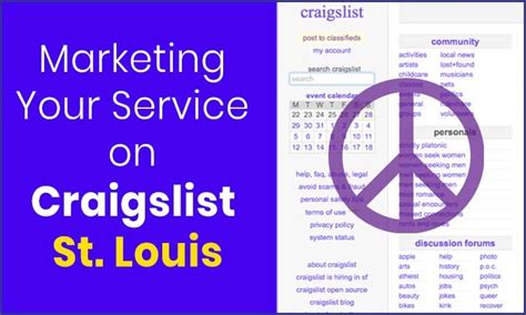 Craigslist st louis services. Things To Know About Craigslist st louis services. 